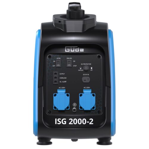 Тих Инверторен генератор за ток, 2000W, GUDE ISG 2000-2 / 40720 / 2
