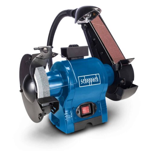 Шмиргел с лентов шлайф 250W, 5“, Scheppach BGS700 / 4903303901 / 1
