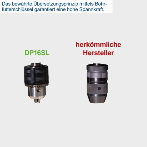 Настолна бормашина 550 W Scheppach DP16SL / 4906807901 / 6