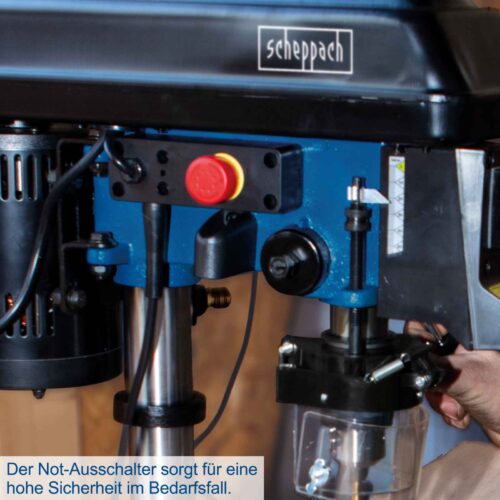 Настолна бормашина 550 W Scheppach DP16SL / 4906807901 / 10