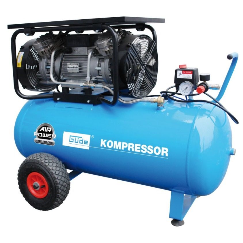 50092-1 Тих Безмаслен Компресор, 10 bar, 90 литра GUDE AIRPOWER 480/10/90 / 50092 / - Image 1