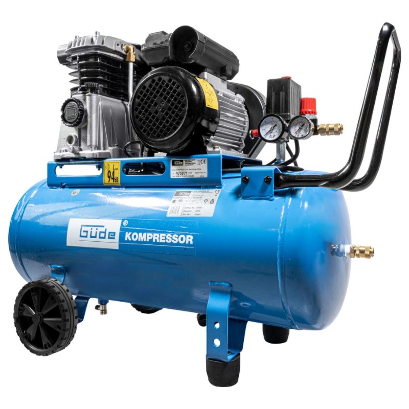 50097-1 Компресор за въздух 335/10/50 / GUDE 50097 /  50 Л, 10 bar - Image 1