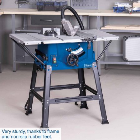 Стационарен циркуляр 2000W - 250mm Scheppach HS100S / 5901310905 / 7