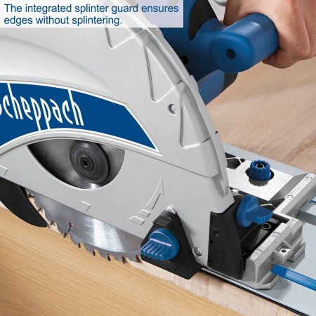 Ръчен потапящ циркуляр 1600W, 210мм. Scheppach PL75 / 5901804901 / 3