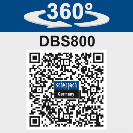 Машина за заточване на свредла 80W Scheppach DBS800 / 5903404901 / 9