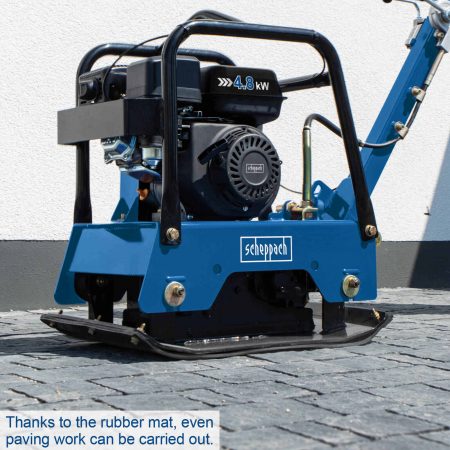 Моторна трамбовка / виброплоча Scheppach HP2500S – 30 kN / 5904613903 / 7