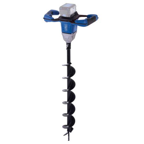 Акумулаторен свредел за земя Scheppach EB100-X IXES / 5904705900 / 14