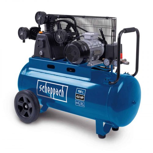 Компресор за въздух 100 литра Scheppach HC550TC - трифазен / 5906147902 / 2