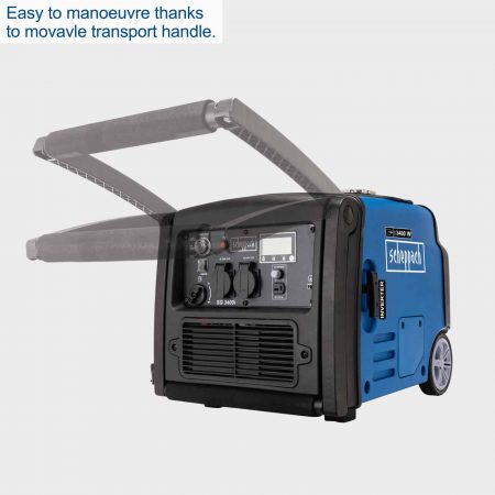 Инверторен Електрогенератор с дистанционно, 3400W, 5.1HP Scheppach SG3400i / 5906217901 / 7
