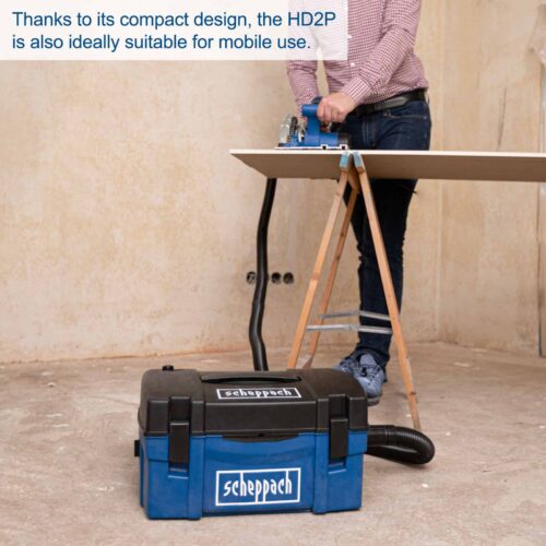 Прахосмукачка 1250W 5л. Scheppach HD2P / 5906301901 / 6