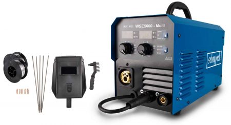 Инверторен заваръчен апарат WSE5000-Multi MMA/MIG/TIG / Scheppach 5906609901 / 12