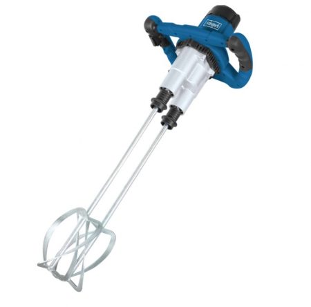 Електрически миксер за строителни разтвори Scheppach PM1800D / 5907802901 / 1