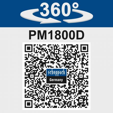 Електрически миксер за строителни разтвори Scheppach PM1800D / 5907802901 / 8