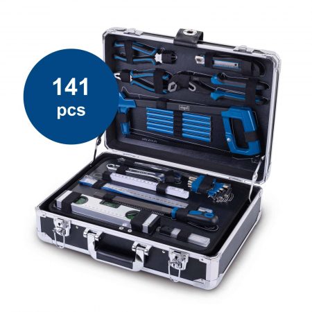 Комплект инструменти 141 части в алуминиев куфар, Scheppach TB200 / 5909310900 / 1