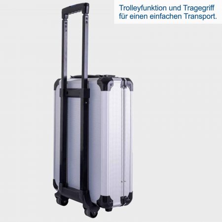 Алуминиев куфар с инструменти WZT187 (DIY) - с колелца / Scheppach 59093299968 / 4