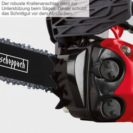 Бензинов верижен трион - резачка Scheppach CSP2540 / 5910108905 / 8