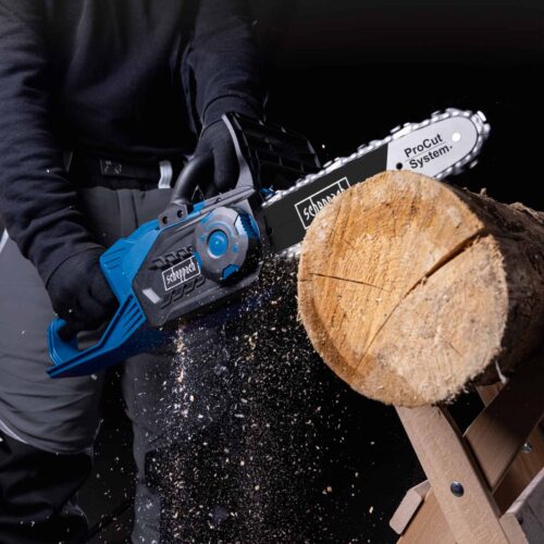 Акумулаторна Резачка за Дърва Scheppach IXES C-CS254-X 5