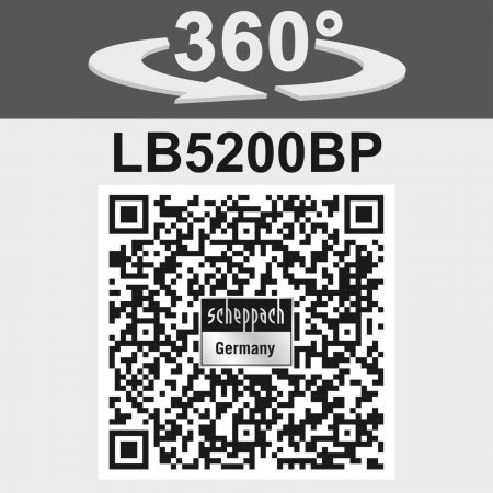 Бензинова прахосмукачка и въздуходувка Scheppach LB5200BP / 5911103903 / 9
