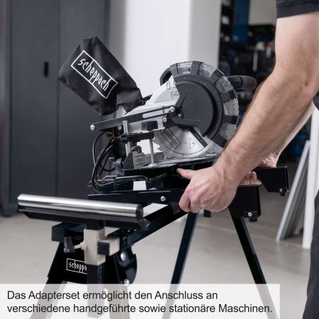 Работна маса за циркуляр за ъглово рязане Scheppach UUG1550-BE black edition / 58071049944 / - Image 8