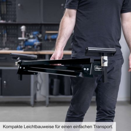 Работна маса за циркуляр за ъглово рязане Scheppach UUG1550-BE black edition / 58071049944 / - Image 9