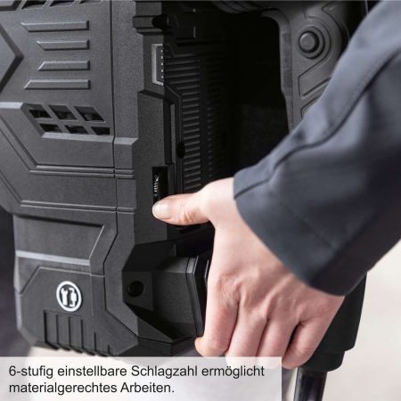 Къртач 60J 1700W SDS Max Scheppach Black Edition DBH2000-BE / 58082059944 / - Image 7