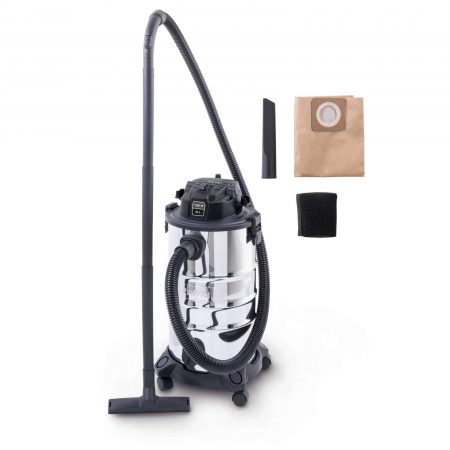 Прахосмукачка 30 литра 1200W Scheppach Black Edition WDV30V2-BE / 58077119944 / - Image 1