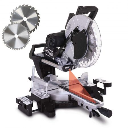 Потапящ циркуляр с изтегляне 305мм Scheppach Black Edition KZGS305-BE / 58012159944 / - Image 1