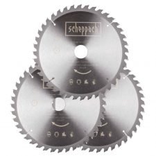 Мултифункционални циркулярни дискове 255мм / Scheppach 7901200721 / 3 бр.