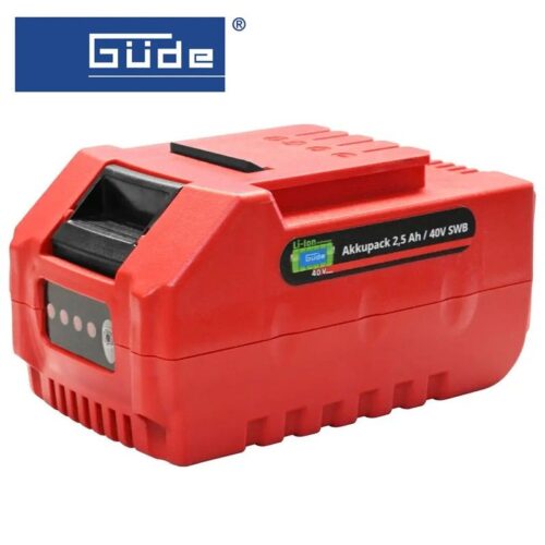 Акумулаторна батерия 40 V 2.5 Ah / GUDE 95871 / 1