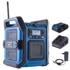Акумулаторно радио Scheppach C-DAB30-X 20V / 5909291900 / с включена акумулаторна батерия и зарядно