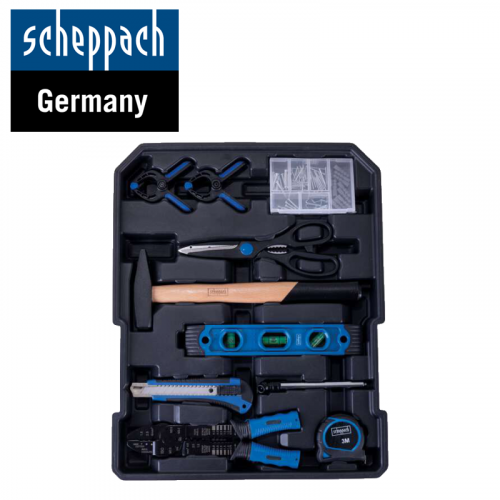 Алуминиев куфар с инструменти WZT187 (DIY) - с колелца / Scheppach 59093299968 / 5