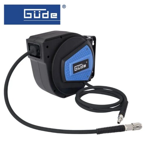 Автоматична макара с маркуч за въздух 10 м / GUDE 02883 / 1