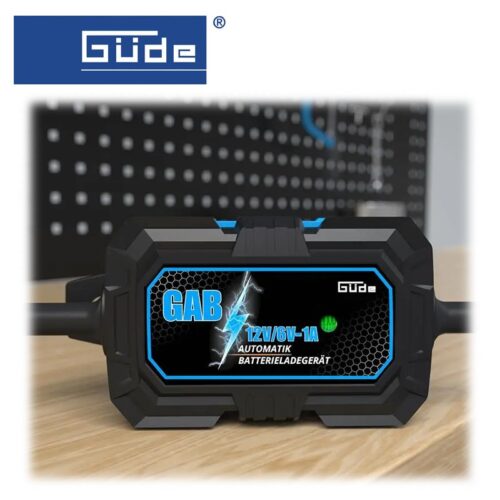 Автоматично зарядно за акумулатор GUDE GAB 12V/6V-1A / 85144 / 5