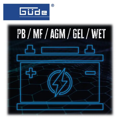 Автоматично зарядно за акумулатор GUDE GAB 12V/6V-1A / 85144 / 6
