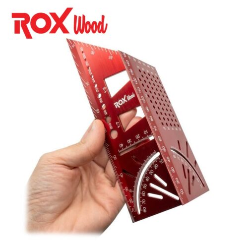 Дърводелска чертилка лястовича опашка - алуминиева / ROX 153ROX0092 / 5