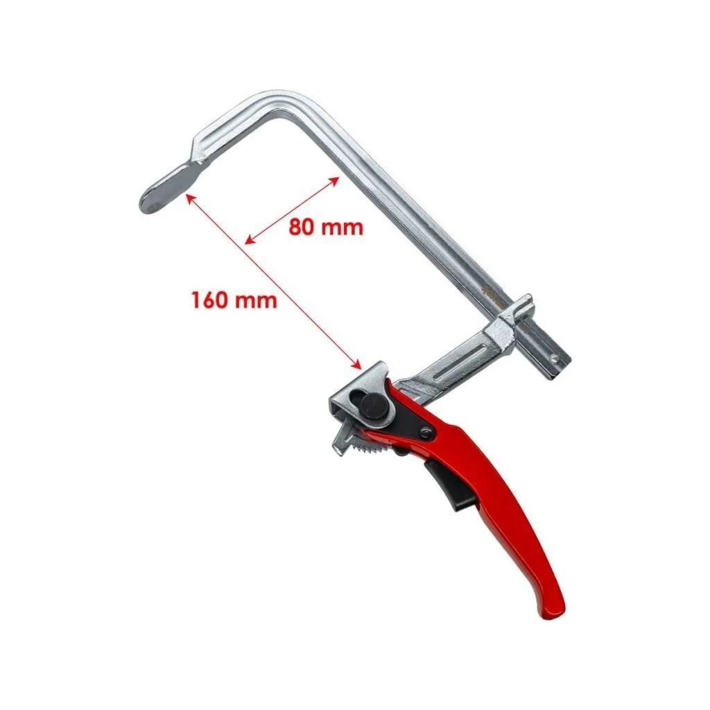 drvodelska-styaga-s-brzo-osvobozhdavane-160x80-mm-rox-wood-rox-153rox0164 Дърводелска стяга с бързо освобождаване 160x80 мм ROX WOOD / ROX 153ROX0164 / - Image 1