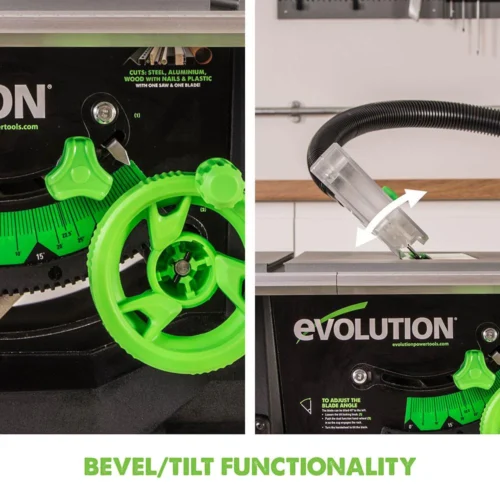 Стационарен циркуляр EVOLUTION FURY5-S - 255mm / 056-0003 / 9