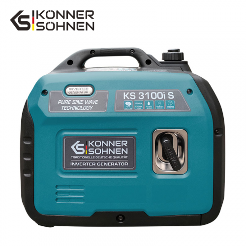 Тих Бензинов Инверторен генератор за ток 3100 W / KS 3100i S / 4