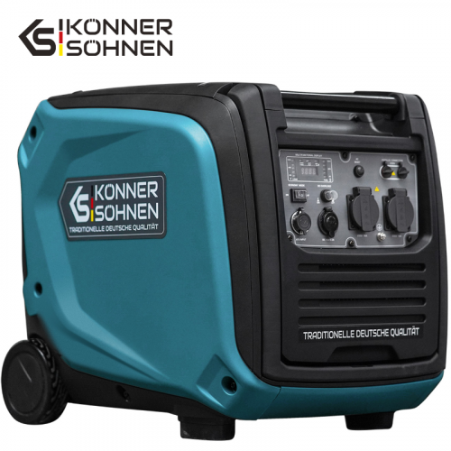 Тих Инверторен бензинов Генератор 4000W / KS 4000iE S / 1