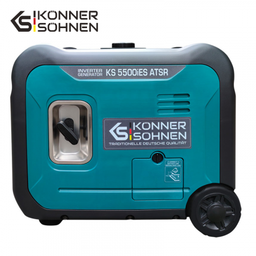 Тих инверторен генератор на бензин 5500W / KS 5500iE S ATSR / 6