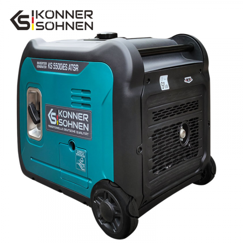 Тих инверторен генератор на бензин 5500W / KS 5500iE S ATSR / 7