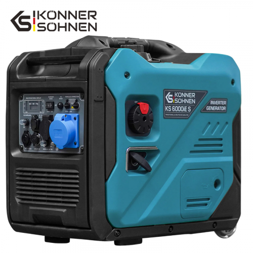 Тих Инверторен бензинов Генератор за ток 5500 W / KS 6000iE S / 4