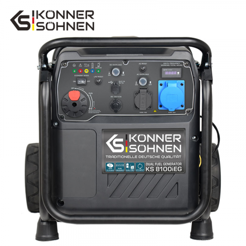 Инверторен Генератор за ток на Газ (LPG)/бензин 8,5 kW KS 8100iEG 2