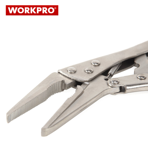 Грип клещи с дълги челюсти 165 mm / Workpro W031065 / 3