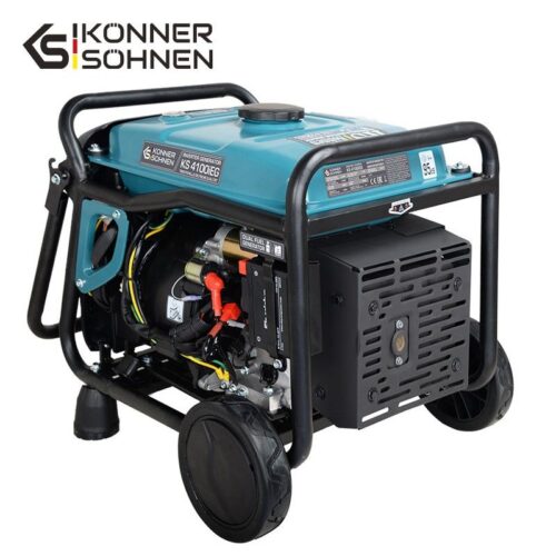 Инверторен генератор - бензин / LPG - монофазен KS 4100iE G / 230 V - 3.6 A 3