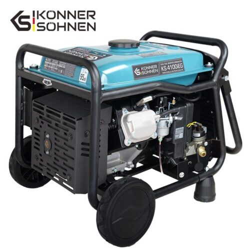 Инверторен генератор - бензин / LPG - монофазен KS 4100iE G / 230 V - 3.6 A 5