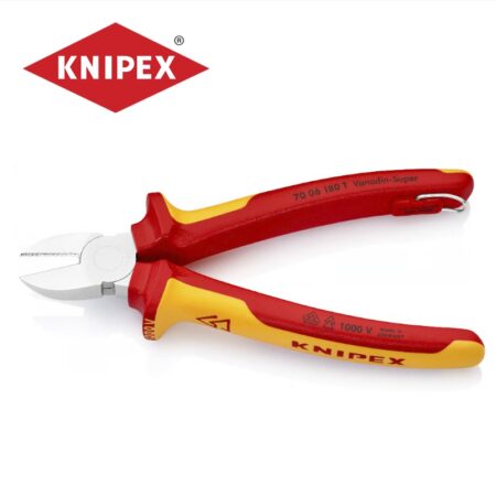 Изолирани клещи странични резачки 160 мм VDE / KNIPEX 70 06 180 / 2