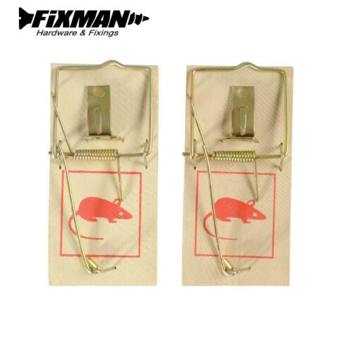 Капан за мишки 2 бр. - 100 x 45 мм / Fixman 647990 / 2