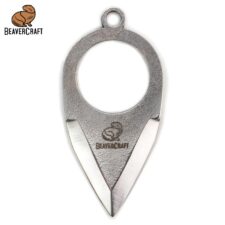 Ключодържател - нож - с калъф и пръстен за ключове / BeaverCraft PK1 /