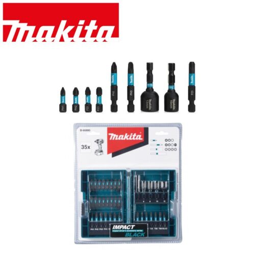 Комплект битове и вложки / Makita B-66880 / 35 бр. 4